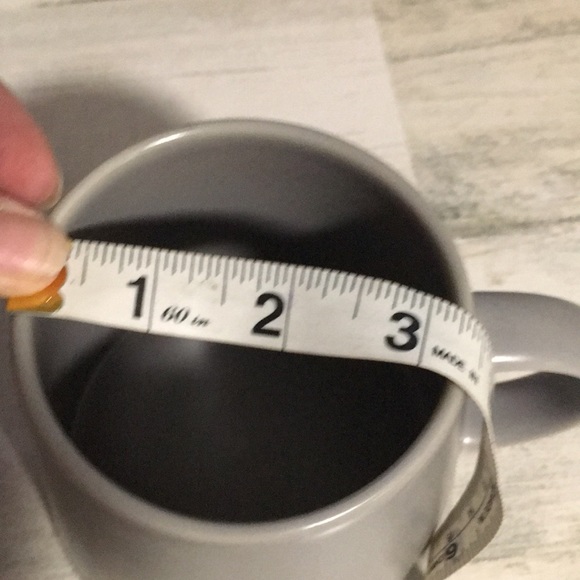 Starbucks 16oz gray coffee tea ceramic mug with Starbucks written on side - Picture 5 of 6